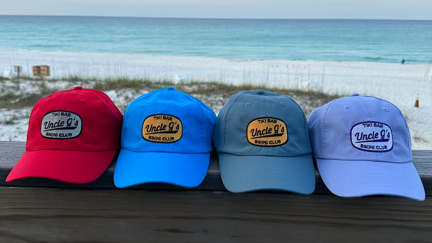 Uncle G's Original Stitched Logo Performance Cap - Breaker Blue