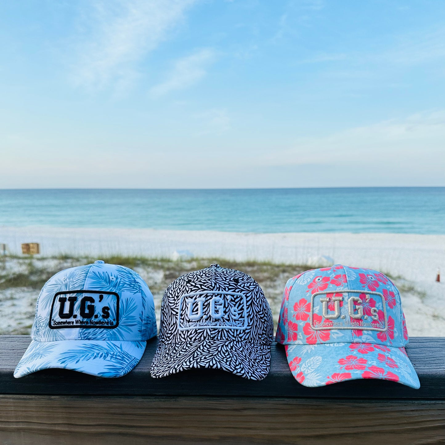 UG’s Puff Floral Performance Cap - Hawai’in Sky